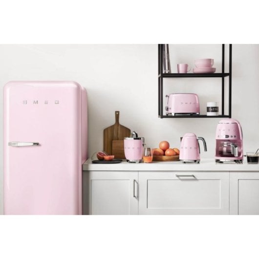 Kaffeemaschine Filter Smeg DCF02PKEU 1,4 L 1050 W Pink mit Warmhaltefunktion