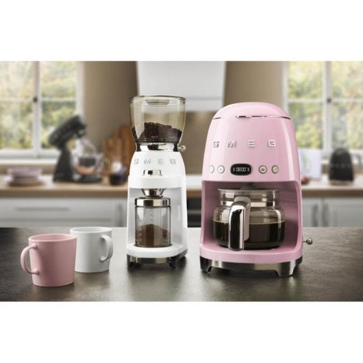 Kaffeemaschine Filter Smeg DCF02PKEU 1,4 L 1050 W Pink mit Warmhaltefunktion