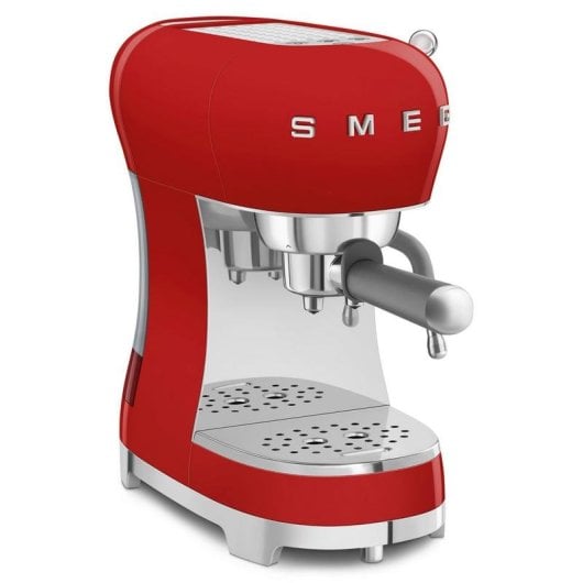 Caffettiera Manuale Smeg ECF02RDEU 1,1 L 15 bar con lancia vapore