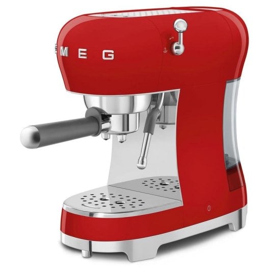 Caffettiera Manuale Smeg ECF02RDEU 1,1 L 15 bar con lancia vapore