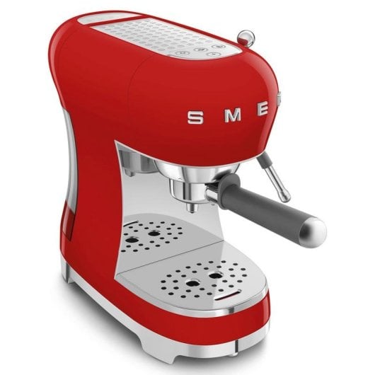 Caffettiera Manuale Smeg ECF02RDEU 1,1 L 15 bar con lancia vapore