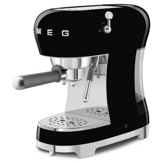 Cafetera Manual Smeg ECF02BLEU 1,1 L 15 bar tubo vapore colore nero
