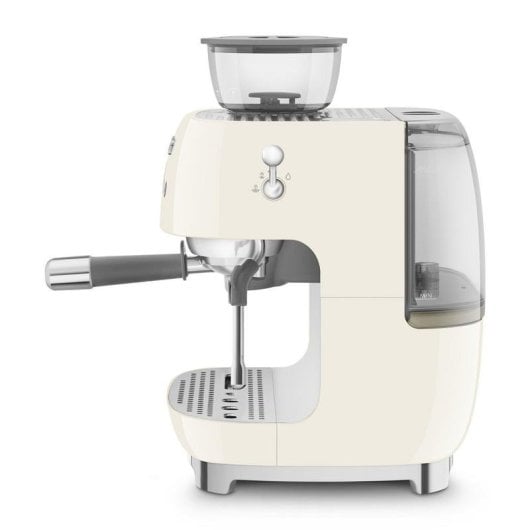 Kaffeemaschine Espresso Smeg EGF03CREU 2,4L 15 bar mit Milchsystem und Mahlwerk