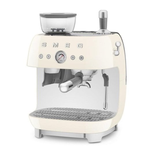 Kaffeemaschine Espresso Smeg EGF03CREU 2,4L 15 bar mit Milchsystem und Mahlwerk