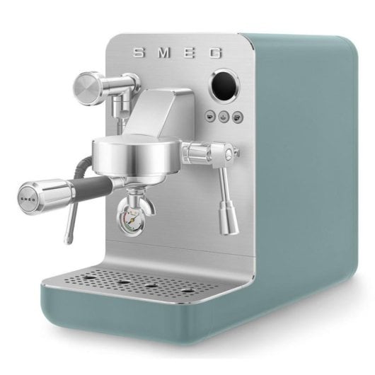 Cafetera espresso Smeg EMC02EGMEU 1,7 L 15 bars double chaudière verte