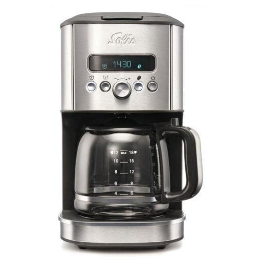 Cafeteira Semi-Automática Solis Aroma Brewer 1,7L Aço Temporizador e Multicápsulas