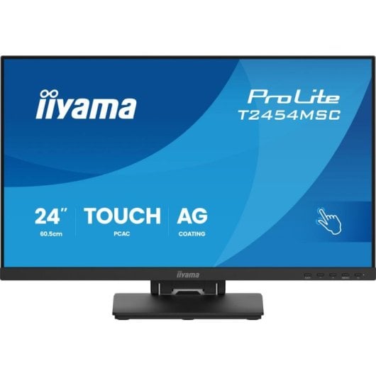 Monitor iiyama ProLite T2454MSC-B3AG 23.8" FullHD 83Hz IPS Touch 4ms Lautsprecher USB