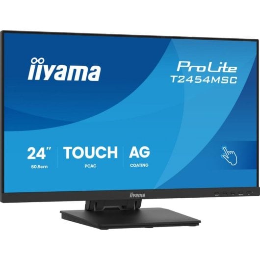Monitor iiyama ProLite T2454MSC-B3AG 23.8" FullHD 83Hz IPS Touch 4ms Lautsprecher USB