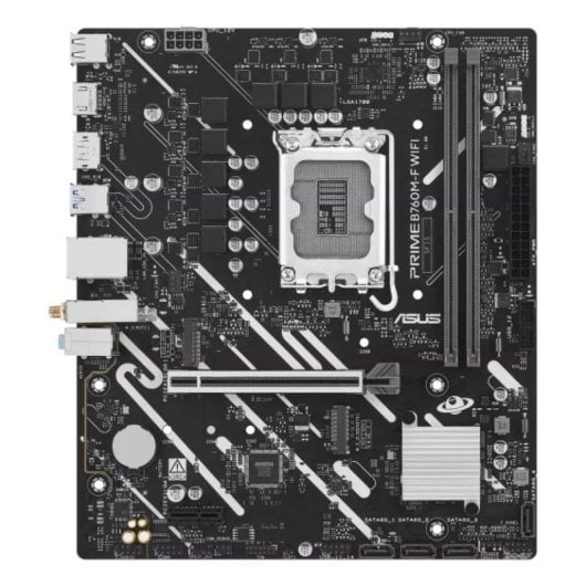 Placa Base ASUS PRIME B760M-F WIFI B760 LGA 1700 DDR5 Micro ATX WiFi 6 2.5GbE M.2 RAID RGB
