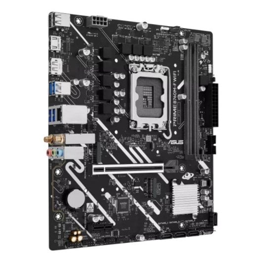Placa Base ASUS PRIME B760M-F WIFI B760 LGA 1700 DDR5 Micro ATX WiFi 6 2.5GbE M.2 RAID RGB