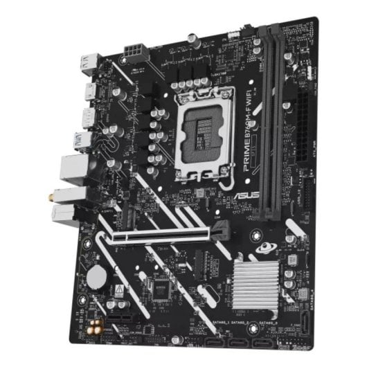 Placa Base ASUS PRIME B760M-F WIFI B760 LGA 1700 DDR5 Micro ATX WiFi 6 2.5GbE M.2 RAID RGB