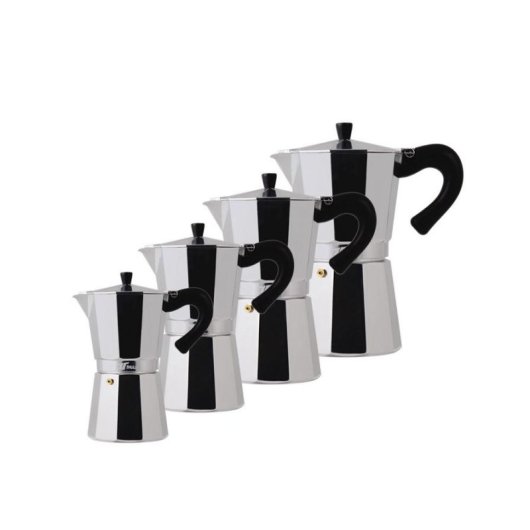 Cafeteira Moka Thulos TH-CC09T 9 chávenas compatível indução alumínio