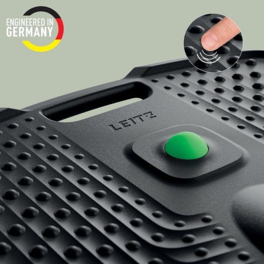 Alfombrilla Antifatiga Leitz 53730089 Rectangular Negro Poliuretano 605 x 681 mm