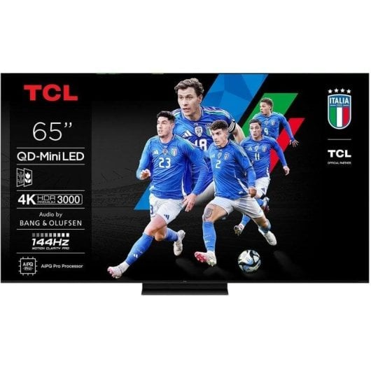 TV TCL QD Mini LED 65C79K 65" 4K UltraHD 144Hz Smart TV Google TV HDR10+ Dolby Atmos