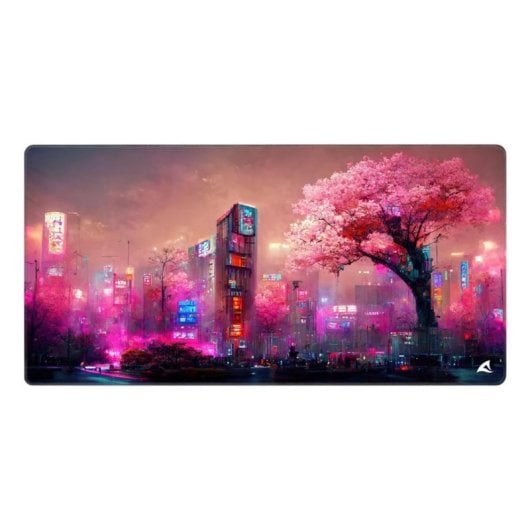 Tapis de souris Sharkoon SKILLER SGP40 D4 gaming XL 1000x500 mm surfaces illustrées