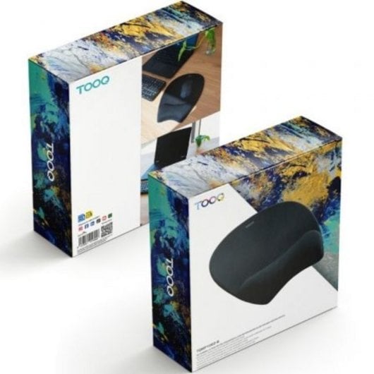 Mauspad TooQ TQMP1002-B ergonomisch Memory Foam Handgelenkauflage Schwarz