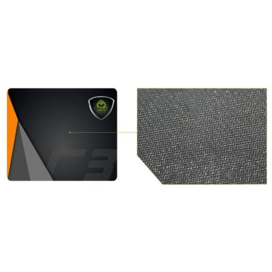 Alfombrilla Keep Out R3 Gaming Base Antiscivolo Tessuto 395x320mm