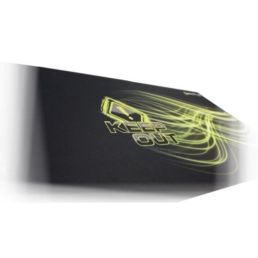 Tappetino per mouse Keep Out R5 Gaming 880 mm x 330 mm cotone gomma nero verde