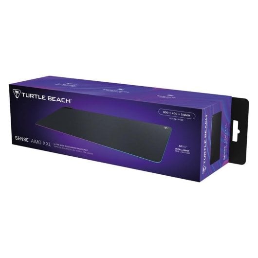 Alfombrilla Turtle Beach Sense AIMO XXL RGB, alimentazione USB, superficie monocromatica