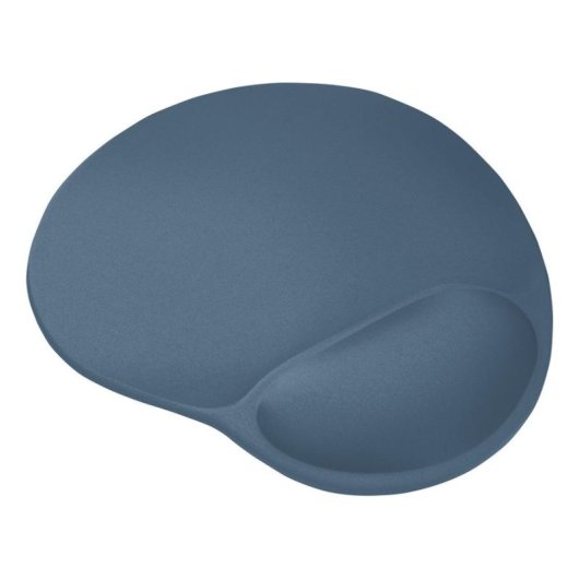 Mauspad Trust 26011 Gel Handgelenkauflage Blau Ergonomisch Rutschfest