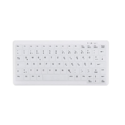 Teclado CHERRY AK-C4110 inalámbrico Layout DE compacto IP68 para entorno médico