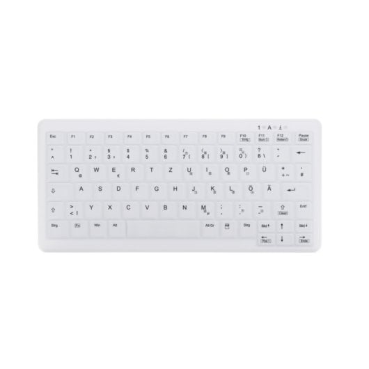 Teclado CHERRY AK-C4110 inalámbrico Layout DE compacto IP68 para entorno médico