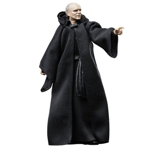 Figura Hasbro Star Wars The Black Series Palpatine articulada 15 cm com acessório