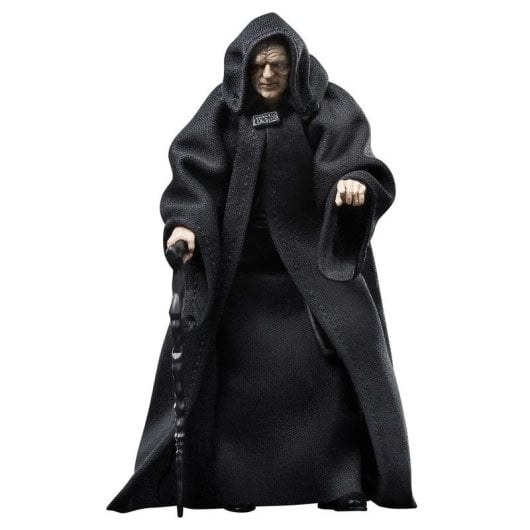 Figura Hasbro Star Wars The Black Series Palpatine articulada 15 cm com acessório