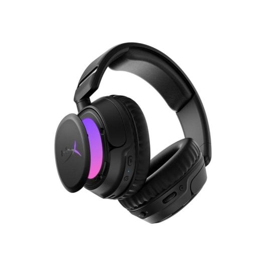 Auriculares HyperX Cloud Flight 2 inalámbricos Bluetooth Gaming con Cancelación de Ruido, RGB y micrófono extraíble, col