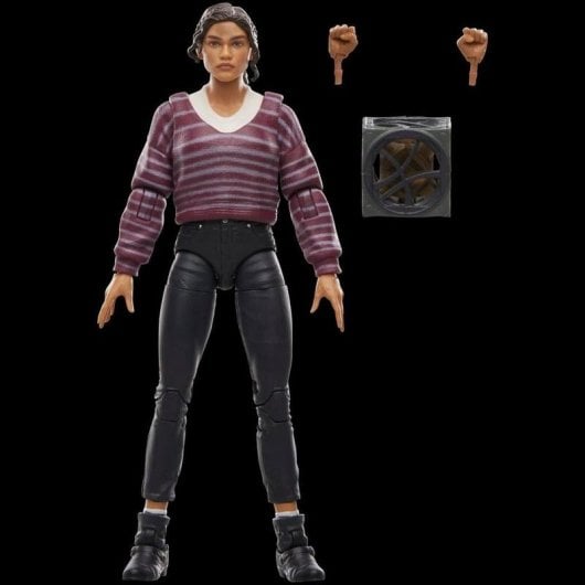 Figura de brinquedo Hasbro Marvel Legends Series MJ multicolor com acessórios