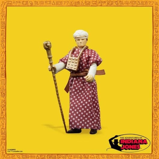 Figura de Juguete Hasbro Indiana Jones Belloq Multicolor Articulada con Accesorios