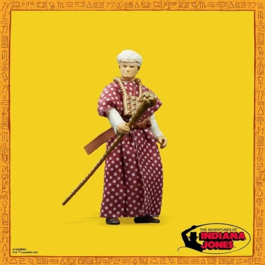 Figura de Juguete Hasbro Indiana Jones Belloq Multicolor Articulada con Accesorios