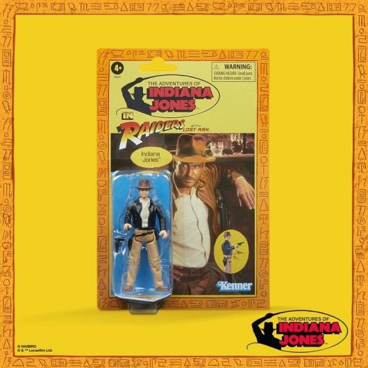 Toy Figure Hasbro Indiana Jones Multicolour bewegliche Teile Zubehör