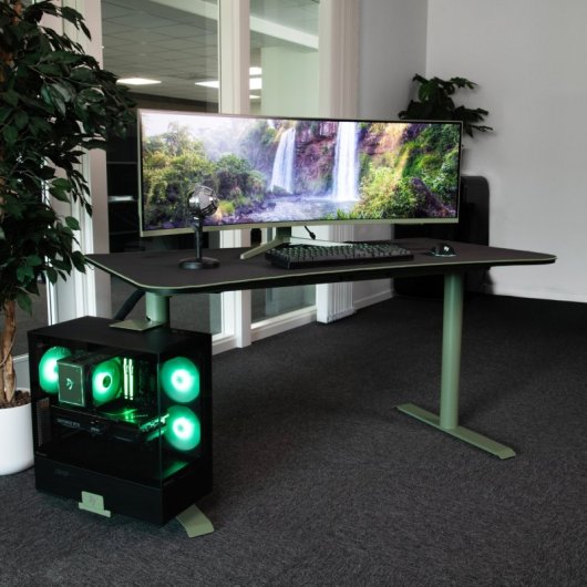 Écran PC Arozzi Nova 49" DQHD 165Hz VA incurvé USB-C HDR Vert