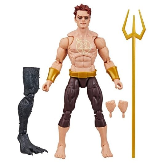 Actionfigur Hasbro Marvel Legends Strange Tales Daimon Hellstrom 20 Gelenkpunkte Multicolor