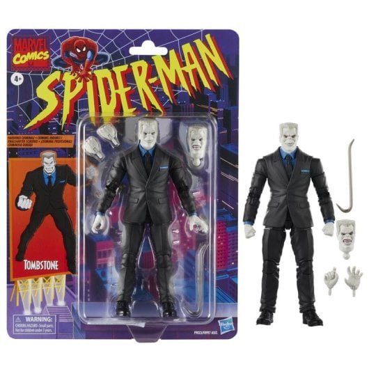 Figur Hasbro Marvel Spider-Man Tombstone Multicolour Zubehör