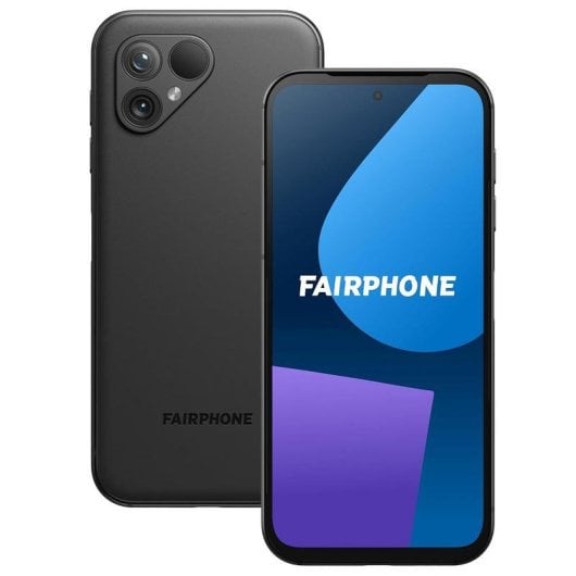 Fairphone 5 6GB 128GB 6.46" OLED 5G Dual SIM Bateria Removível IP55 NFC Android Preto