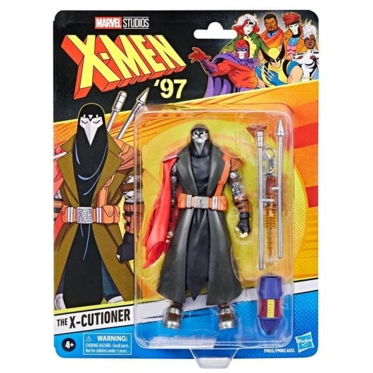 Figura Marvel X-Men X-Cutioner Articulada com Acessórios Plástico 15 cm