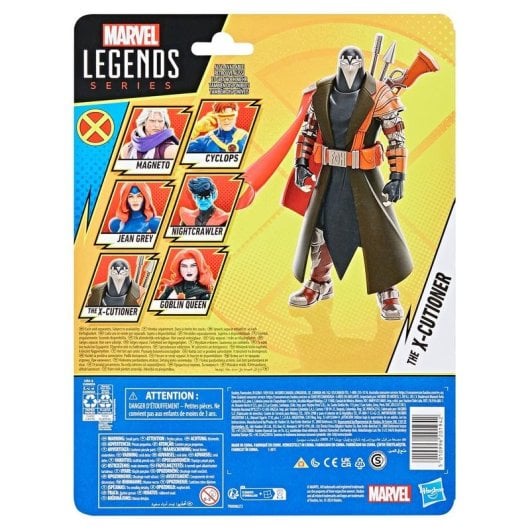 Figura Marvel X-Men X-Cutioner Articulada com Acessórios Plástico 15 cm