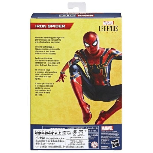 Spielfigur Hasbro Marvel Avengers: Endgame F91275L0 Iron Spider beweglich