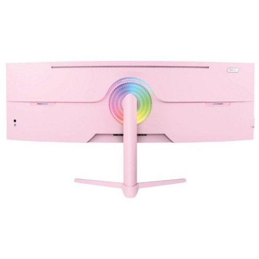 Monitor PC Arozzi Nova 49" Dual QHD 165Hz VA Curvo 4ms Regolabile Rosa