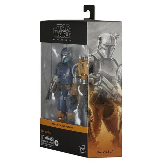 Figure de jouet Hasbro Star Wars Paz Vizsla Multicolore Plastique articulée