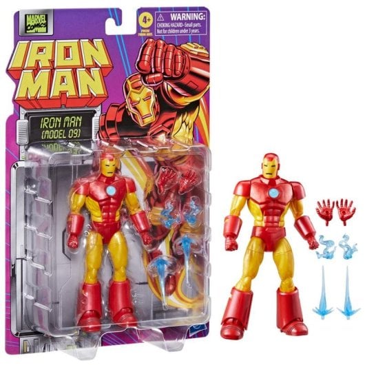 Figur Hasbro Marvel Legends Series Iron Man Model 09 bewegliche Teile