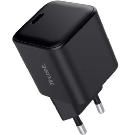 Chargeur Trust Maxo GaN 65W USB-C Ultra-compact avec câble 2 m