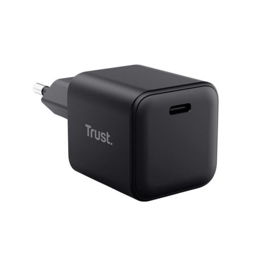 Chargeur Trust Maxo GaN 65W USB-C Ultra-compact avec câble 2 m