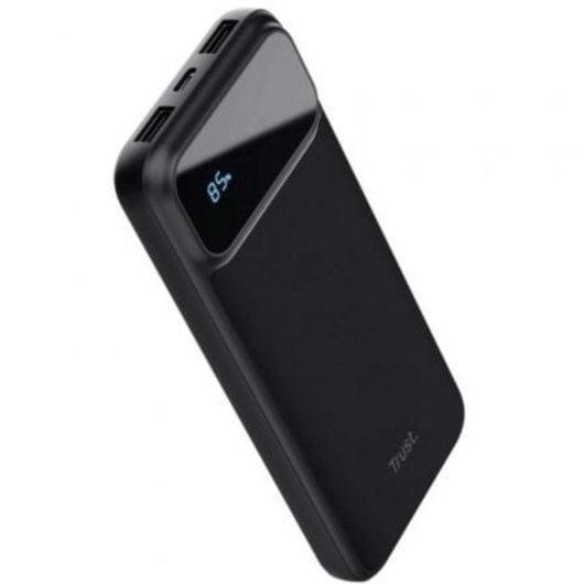Powerbank Trust Avala 10000mAh 20W USB-C PD LED-Anzeige Schnellladung