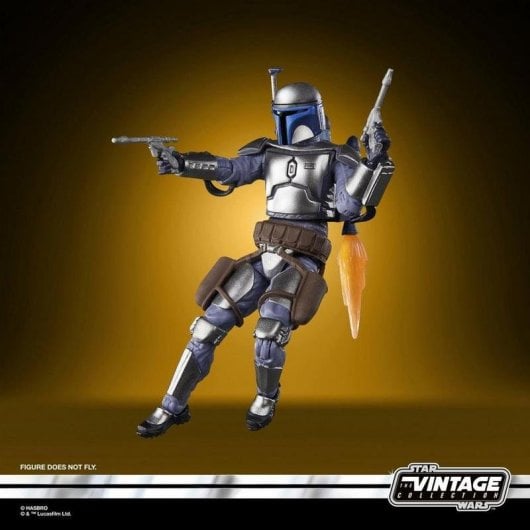 Figura de Ação Hasbro Star Wars The Vintage Collection Jango Fett Multicolor com 7 Acessórios