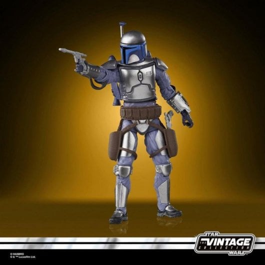 Figura de Ação Hasbro Star Wars The Vintage Collection Jango Fett Multicolor com 7 Acessórios