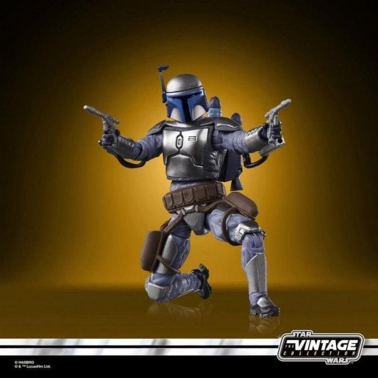 Figura de Ação Hasbro Star Wars The Vintage Collection Jango Fett Multicolor com 7 Acessórios