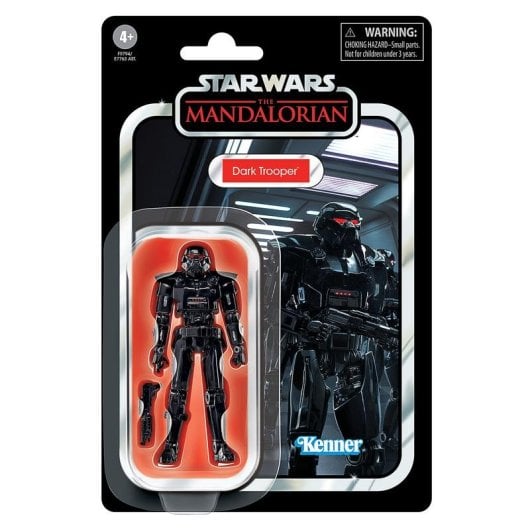 Figura de ação Hasbro Star Wars The Vintage Collection Dark Trooper preto